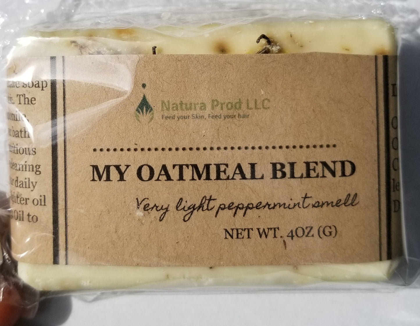 My Oatmeal Blend Soap/Savon d'avoine