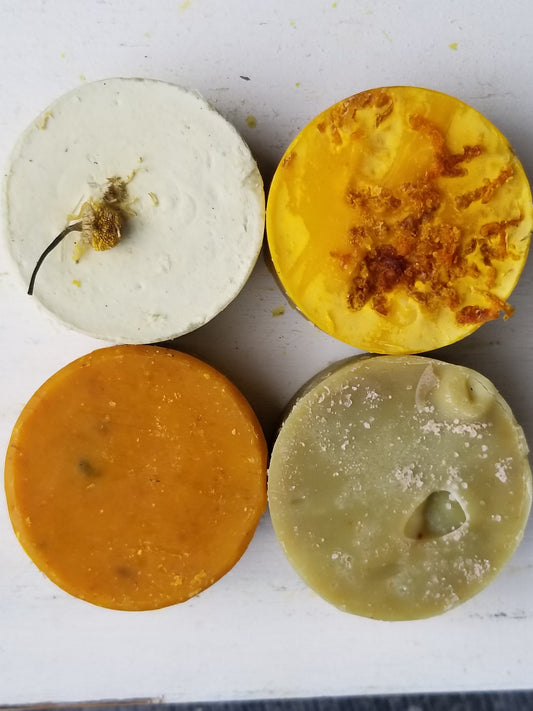 Mini Soap/ Sample size soap 1 Oz (4 units)