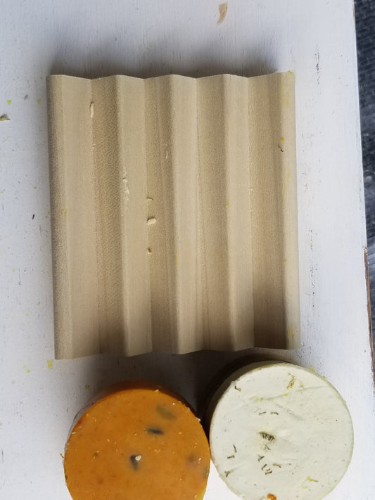 Mini size solid wood soap dishes