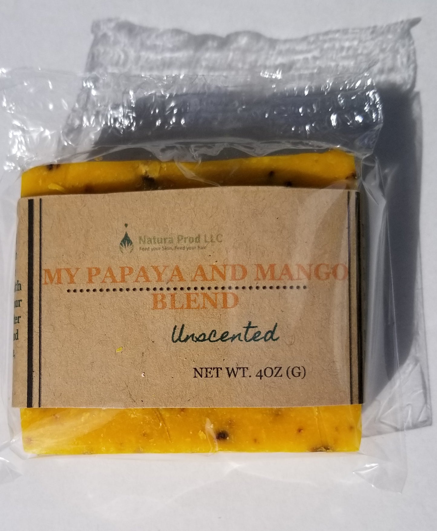 My Papaya and Mango Blend Soap/ Savon de papaye et de mangue