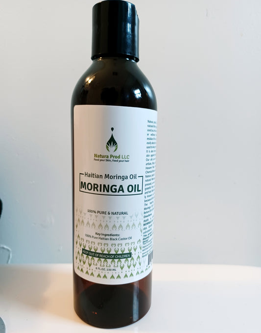 Moringa Oil/ Haitian Moringa Oil 8 OZ